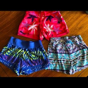 Bundle of 3 Girls size 7/8 shorts